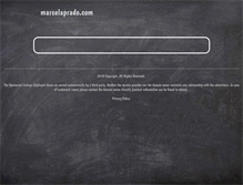 Tablet Screenshot of marcelaprado.com